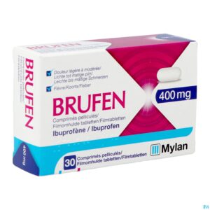 Packshot Brufen 400mg Filmomh Tabl 30 X 400mg