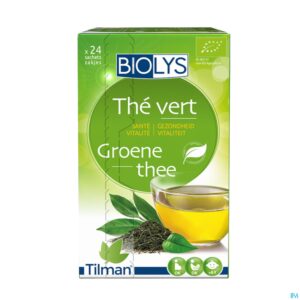 Packshot Biolys Groene Thee Sach 24