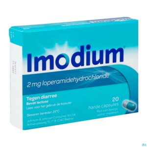 Packshot Imodium Caps 20 X 2mg