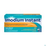 Packshot Imodium Instant Smelttabl 20