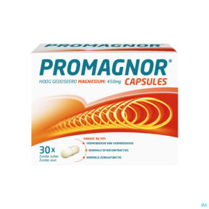 Packshot Promagnor Caps 30