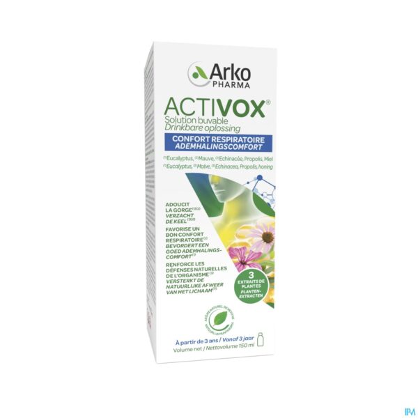 Packshot Activox Kruidensiroop Nf 150ml