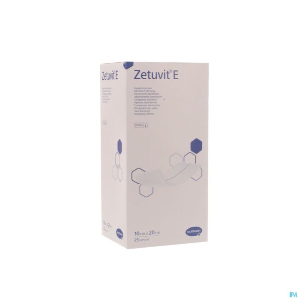 Packshot Zetuvit E 10x20cm St. 25 P/s