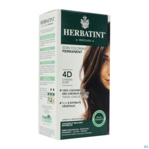 Packshot Herbatint Kastanjebruin Goudkleurig 4d 150ml