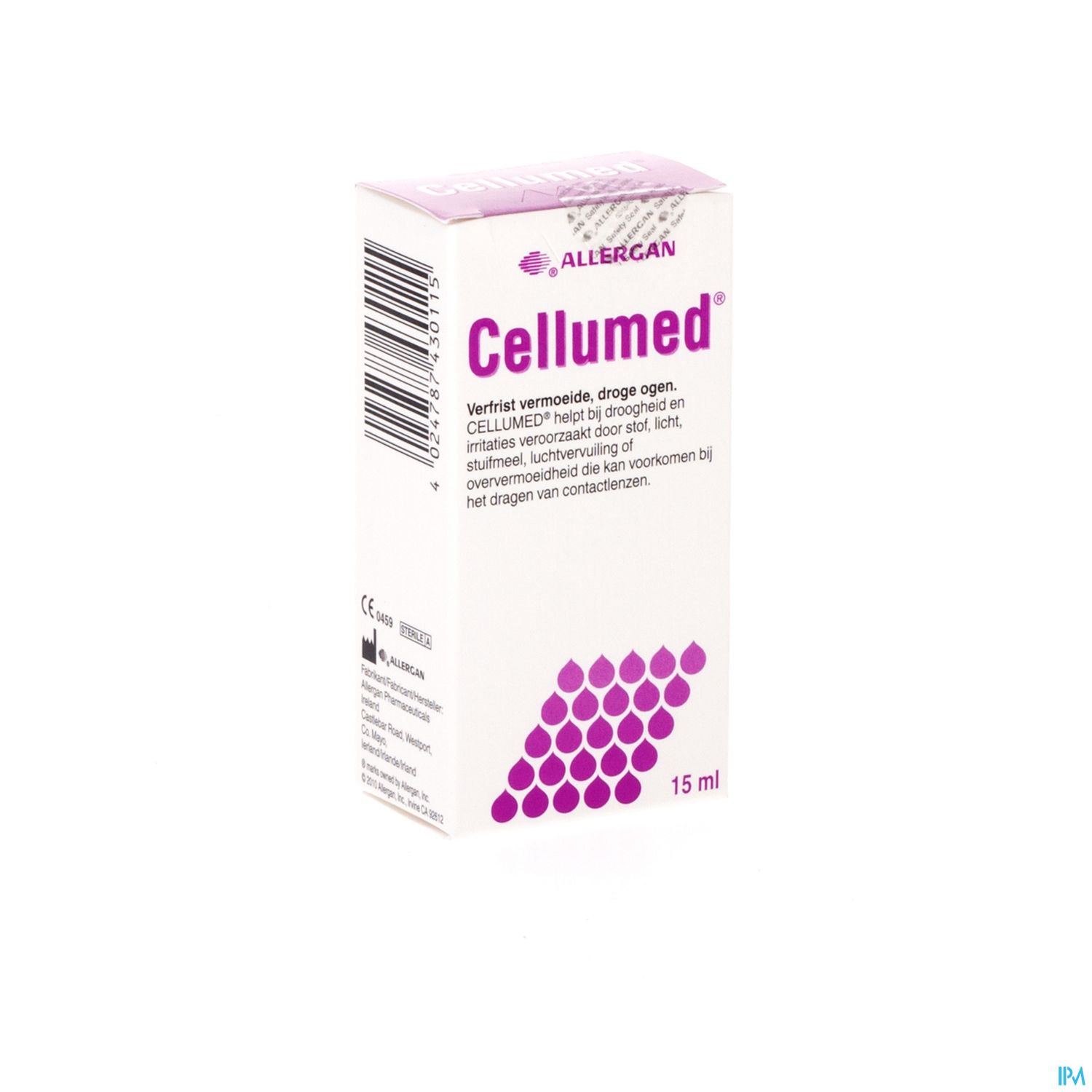 Packshot Cellumed Oogdruppels 15ml 92056fh