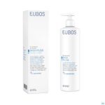 Productshot Eubos Zeep Vloeibaar Blauw N/parf 400ml