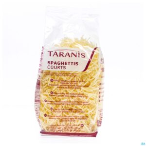 Packshot Taranis Pasta Spaghetti 500g 4621 Revogan