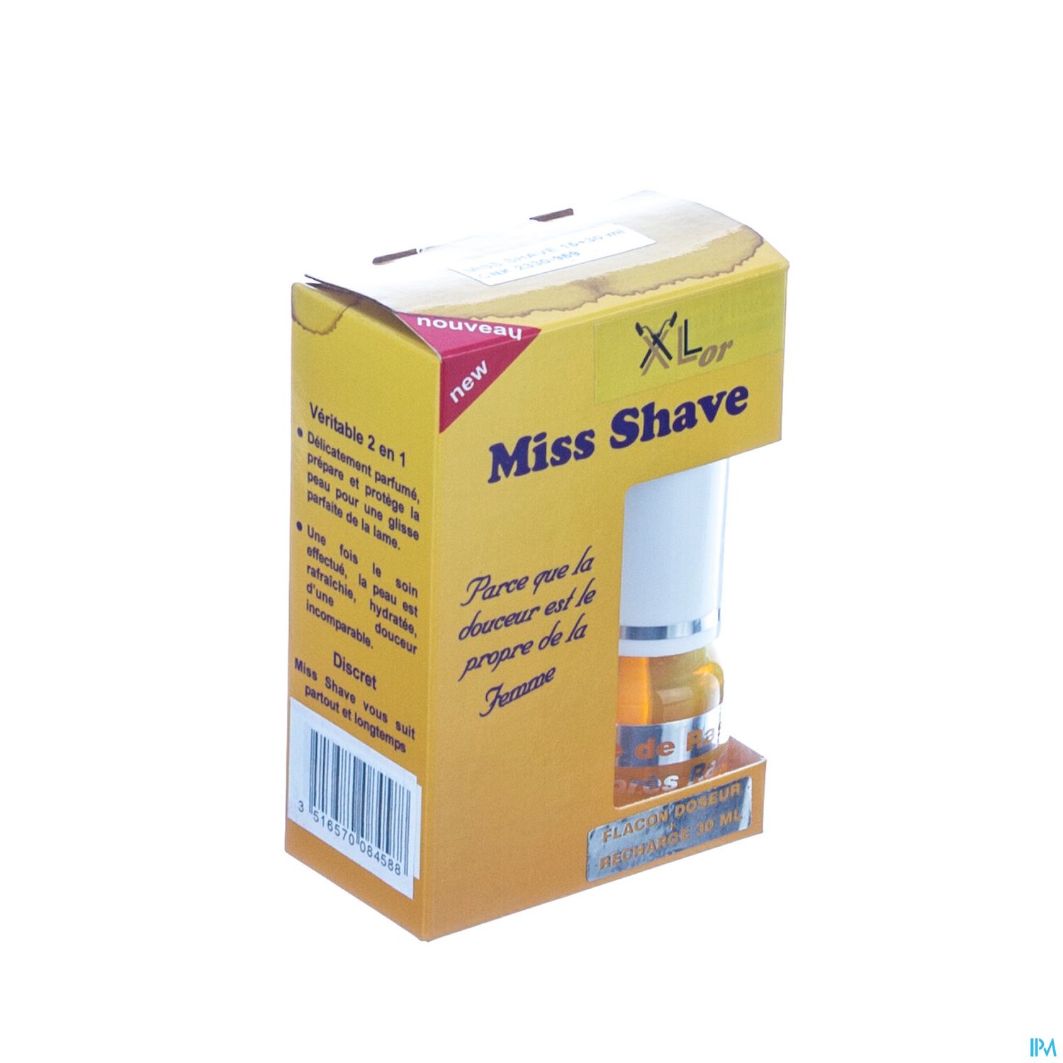 Packshot Xlor Miss Shave 2in1 30ml