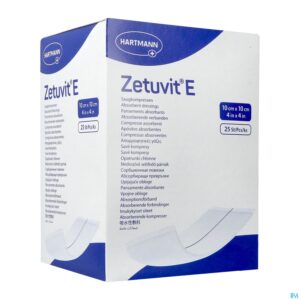 Packshot Zetuvit E 10x10cm St. 25 P/s