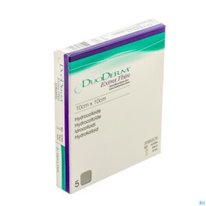 Packshot Duoderm Extra Dun Verb Hydro 15cmx15cm 5 H7956