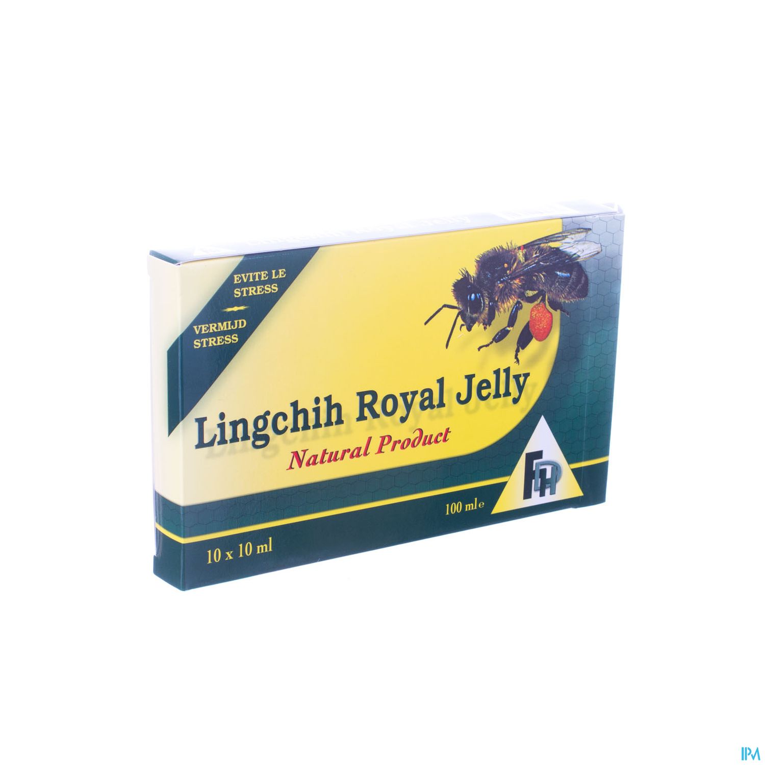 Packshot Peking Royal Jelly Lingchin 10x10ml