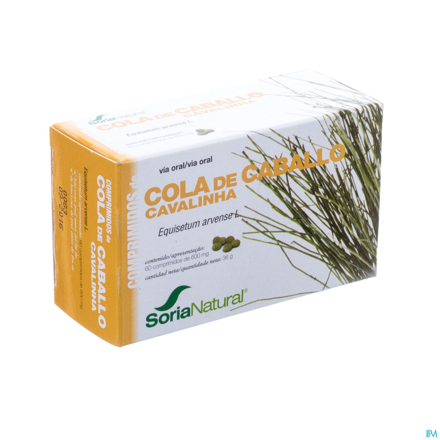 Packshot Soria Soricapsule Single N12-s Equisetum Arvens 60