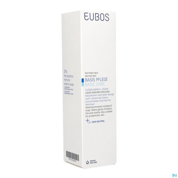 Packshot Eubos Zeep Vloeibaar Blauw N/parf 400ml