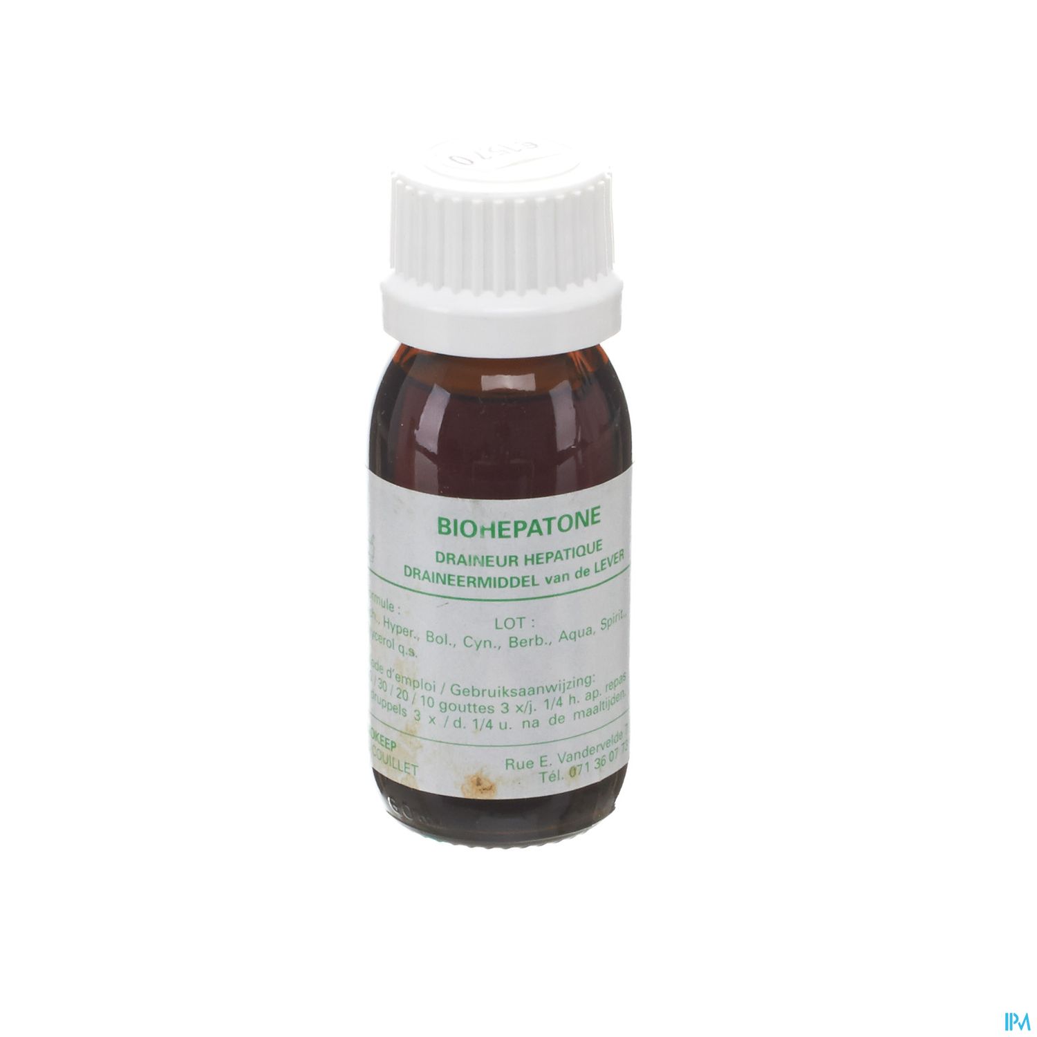 Packshot Biohepatone Gutt 60ml