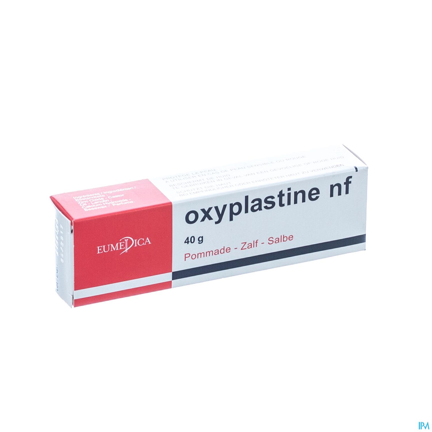 Packshot Oxyplastine Nf Zalf Tube 40g