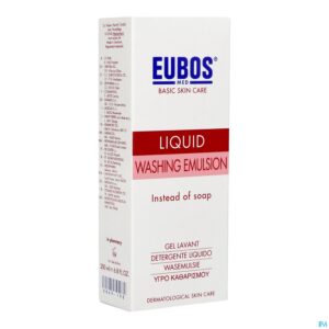 Packshot Eubos Zeep Vloeibaar Roze 200ml