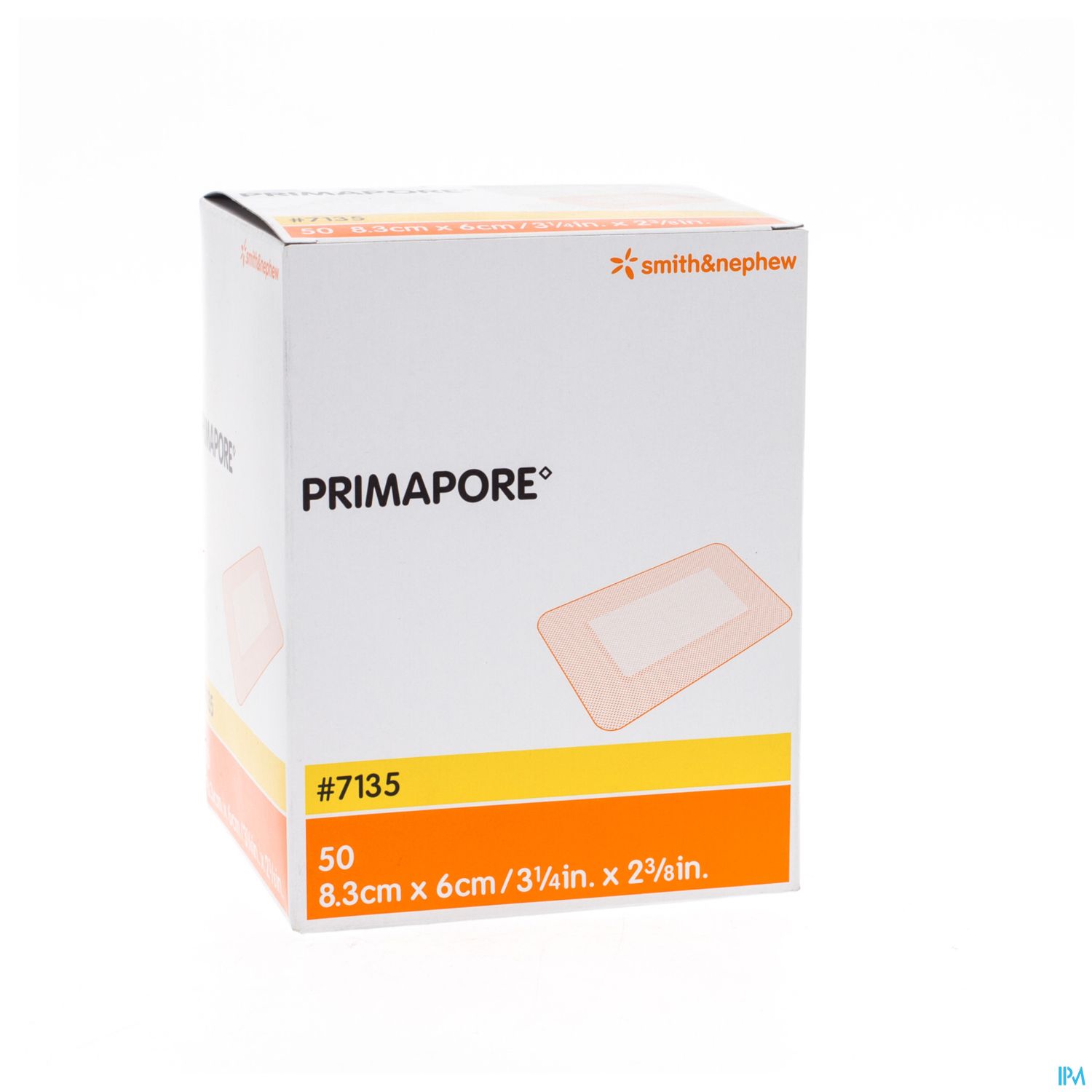 Packshot Primapore 8,25cmx 6cm 50 7135