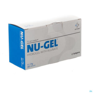 Packshot Nu-gel Hydrogel+algin. 6x25g Mng425