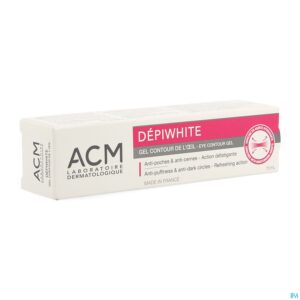 Packshot Depiwhite Gel Oogomtrek Tube 15ml