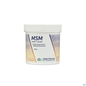 Packshot Msm Pdr Soluble/ Oplosb 250g Deba