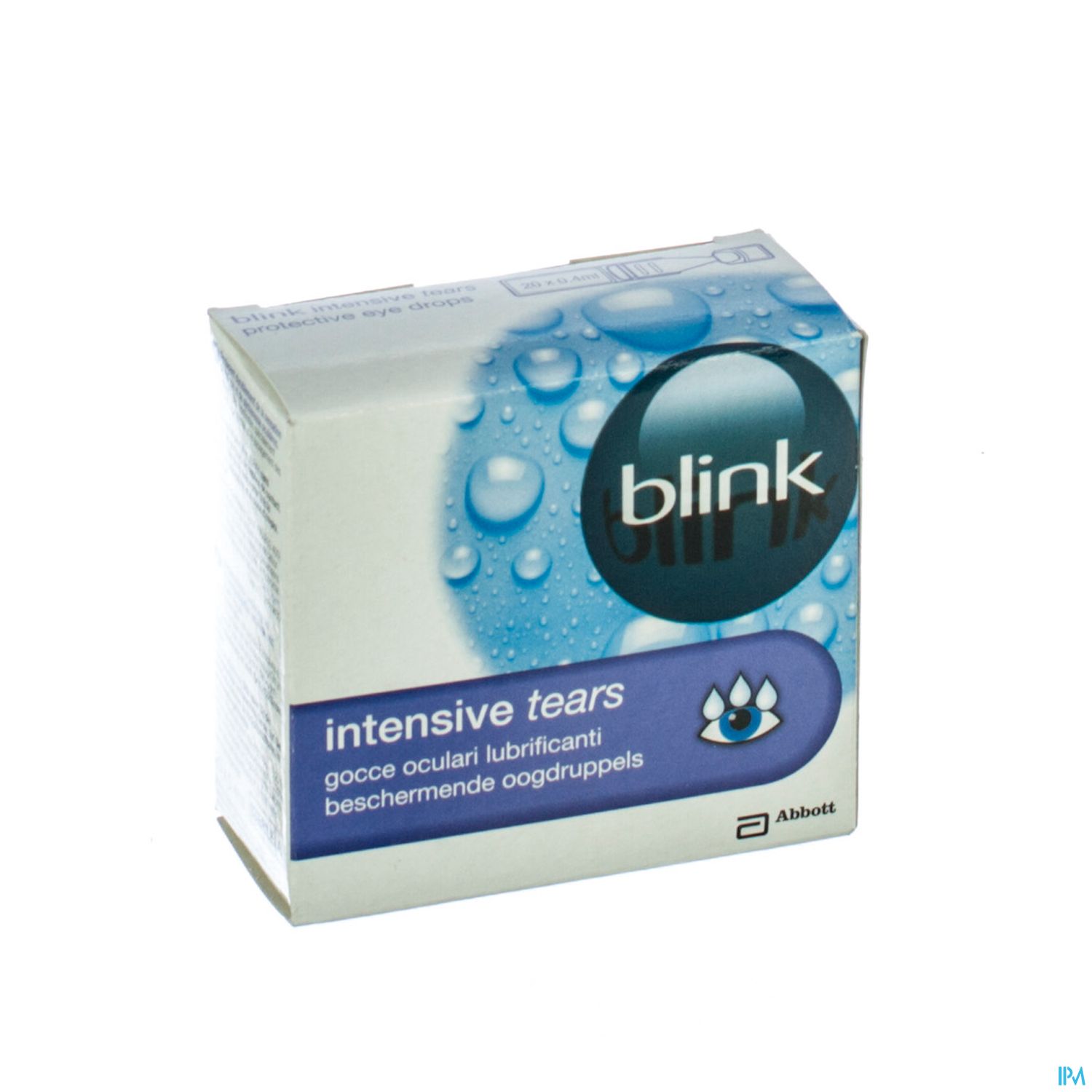 Packshot Blink Intensive Tears Unidose Gutt 20x0,40ml