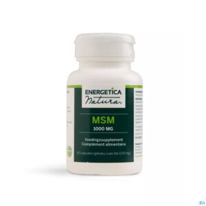 Packshot Msm Energetica Caps 60x1000mg