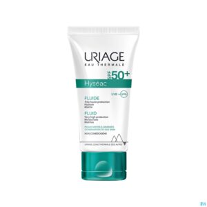 Packshot Uriage Hyseac Fluide Sol Ip50 Gem.h-vh Tube 50ml