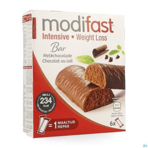 Packshot Modifast Intensive Control Reep Chocolade 6