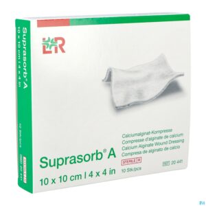 Packshot Suprasorb A Kp Steriel 10x10cm 10 20441 148148