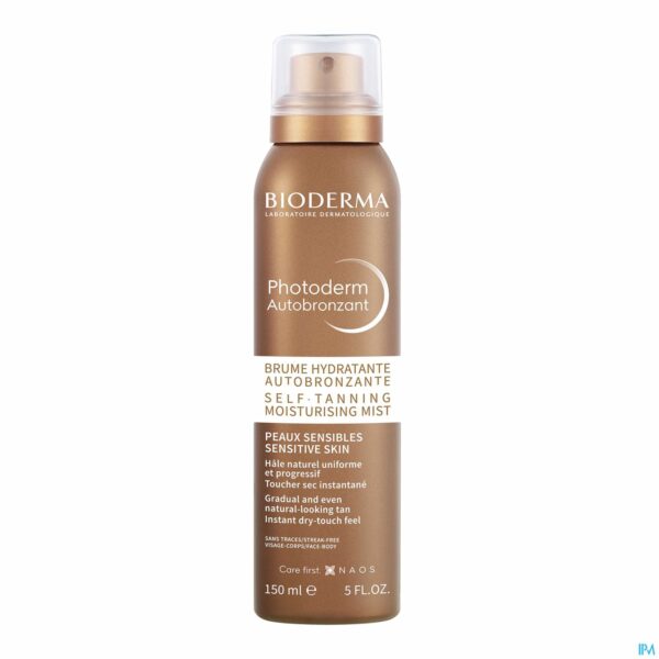 Packshot Bioderma Photoderm Zelfbruiner Aero 150ml