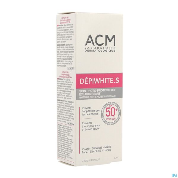 Packshot Depiwhite S Tegen Vlekken Ip50+ Tube 50ml