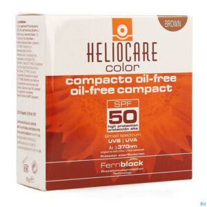 Packshot Heliocare Compact Oil-free Ip50 Brown 10g