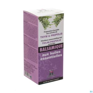 Packshot Siroop Balsam Tijm & Propolis 150ml Holistica