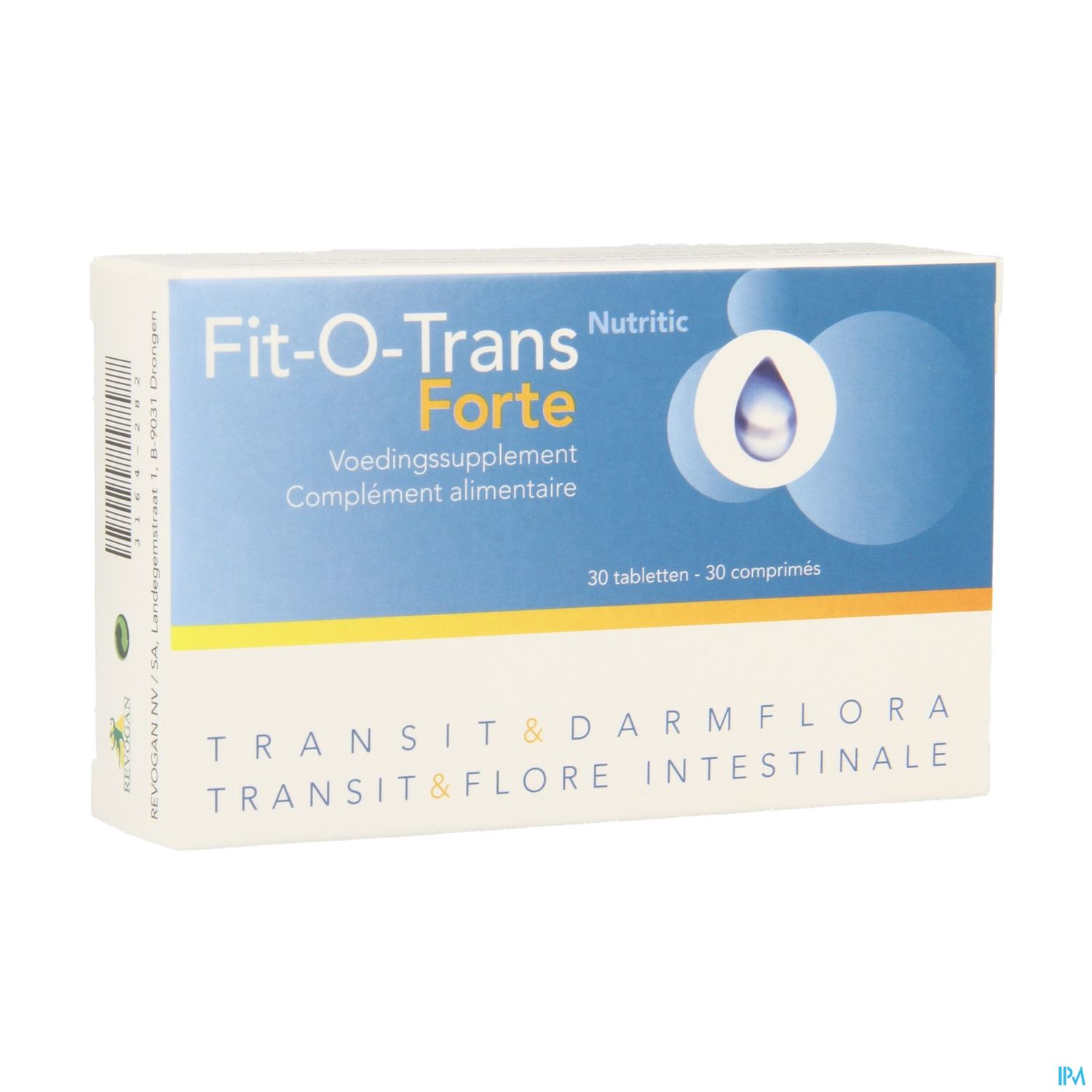 Packshot Fit-o-trans Forte Nutritic Comp 30 6864 Revogan