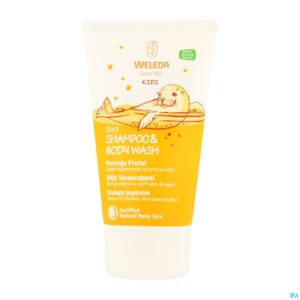 Packshot Weleda Shampoo & Bodywash 2in1 Sinaas 150ml