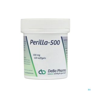 Packshot Perilla 500 Softgels 120 Deba