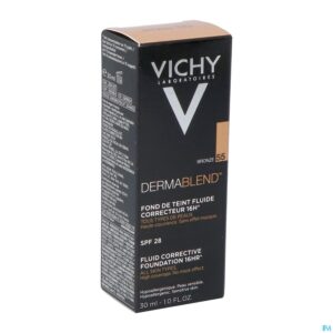 Packshot Vichy Fdt Dermablend Fluide 55 Bronze 30ml