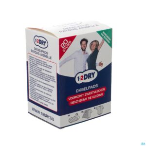 Packshot 1-2dry Okselpads Large 20