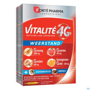 Packshot Vitalite 4g Weerstand Amp 20x10ml