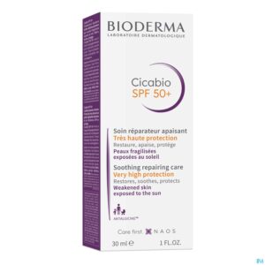 Packshot Bioderma Cicabio Spf50+ Cr Verzacht. Herstel. 30ml