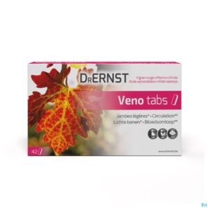 Packshot Dr Ernst Veno tabs 42 Tabl