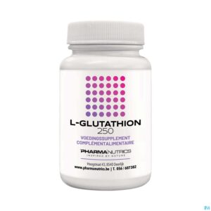 Packshot l Glutathion 250 V-caps 60 Pharmanutrics