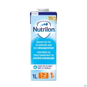 Packshot Nutrilon Peuter Groeimelk +1jaar Nf Tetra 1l