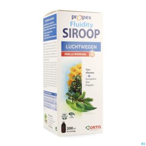 Packshot Ortis Propex Slijmverdunnende Siroop 200ml