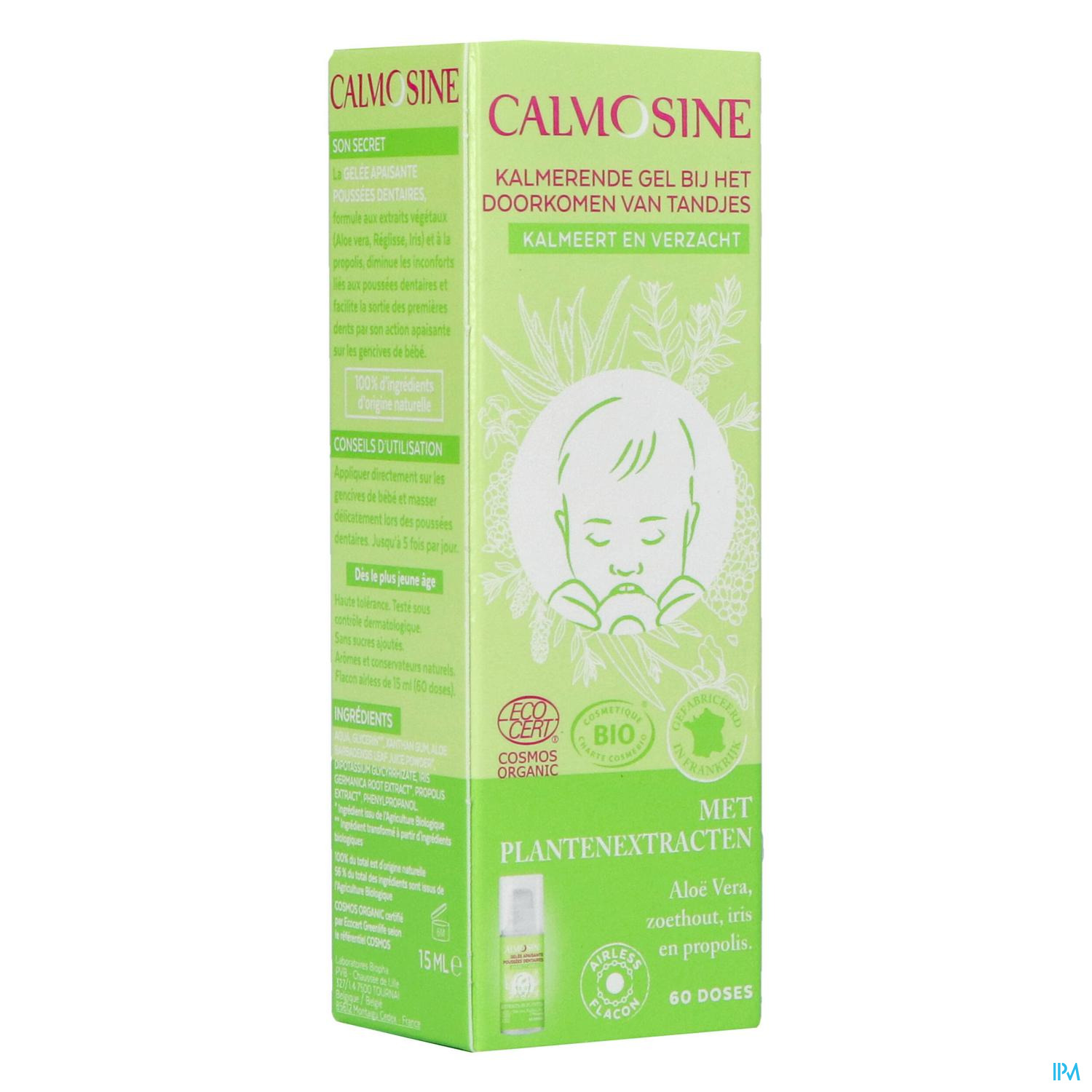 Calmosine - Soothing Jelly Teething Organic 15ml