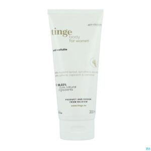 Packshot Tinge Women Creme Anti Cellulite Tube 200ml