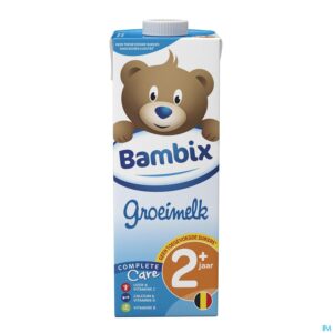 Packshot Bambix Groeimelk Natuur 2+ 1l