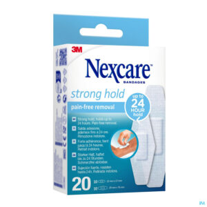 Packshot Nexcare 3M Strong Hold Assortiment 20