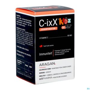 Packshot C-ixx Kidz Kauwtabl 30