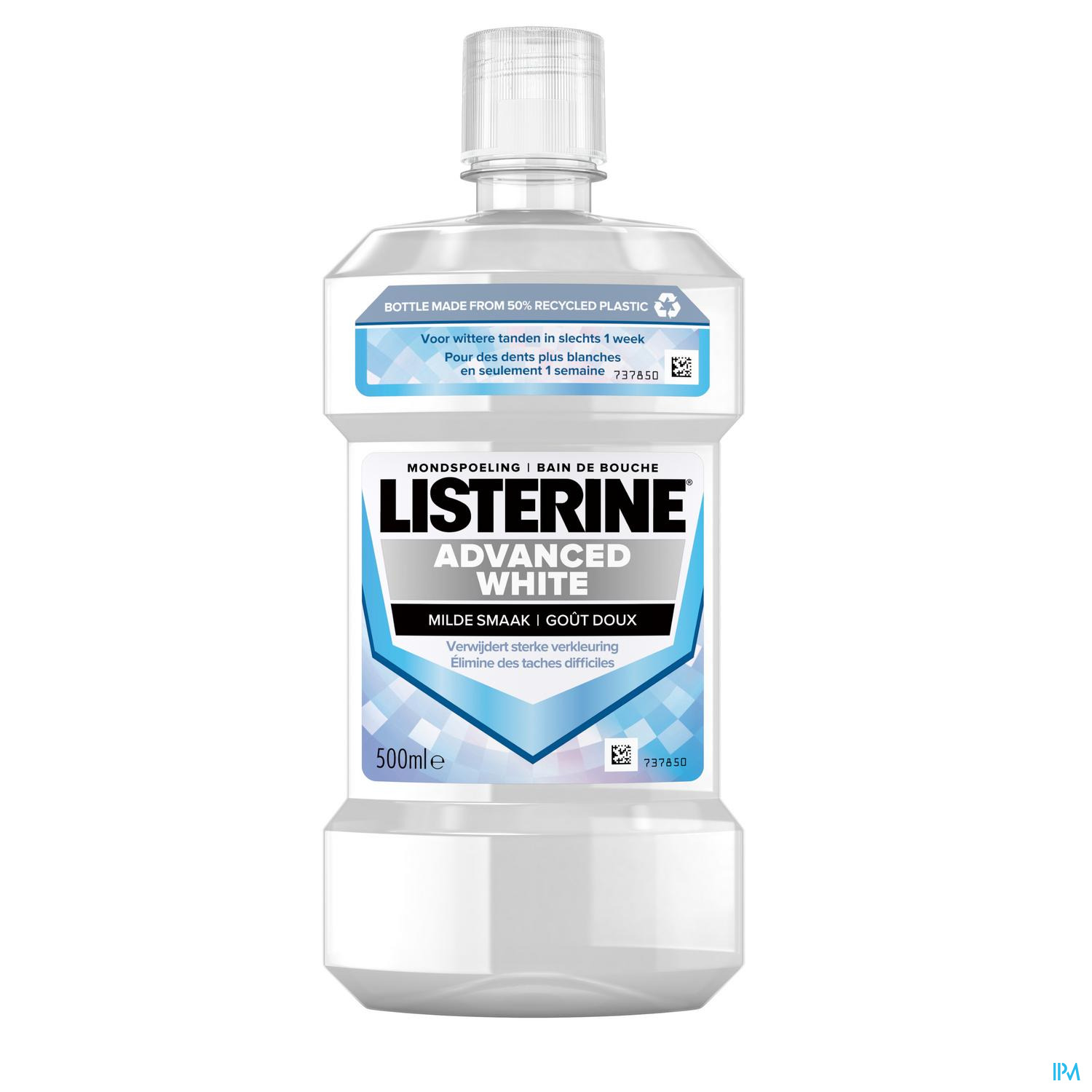 Tegen de wil Investeren Geavanceerde Listerine Advanced White Mondspoeling Mild 500ml – Apotheken Kinget